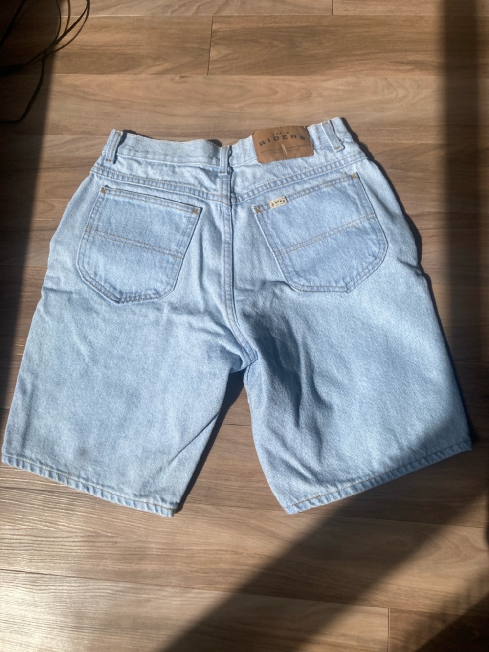 Vintage Riders jean short cotton denim short men’s - Picture 13 of 14